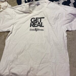 Retro fitness White T-Shirt